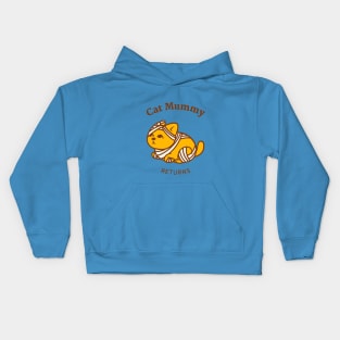 Cat Mummy Returns Kids Hoodie